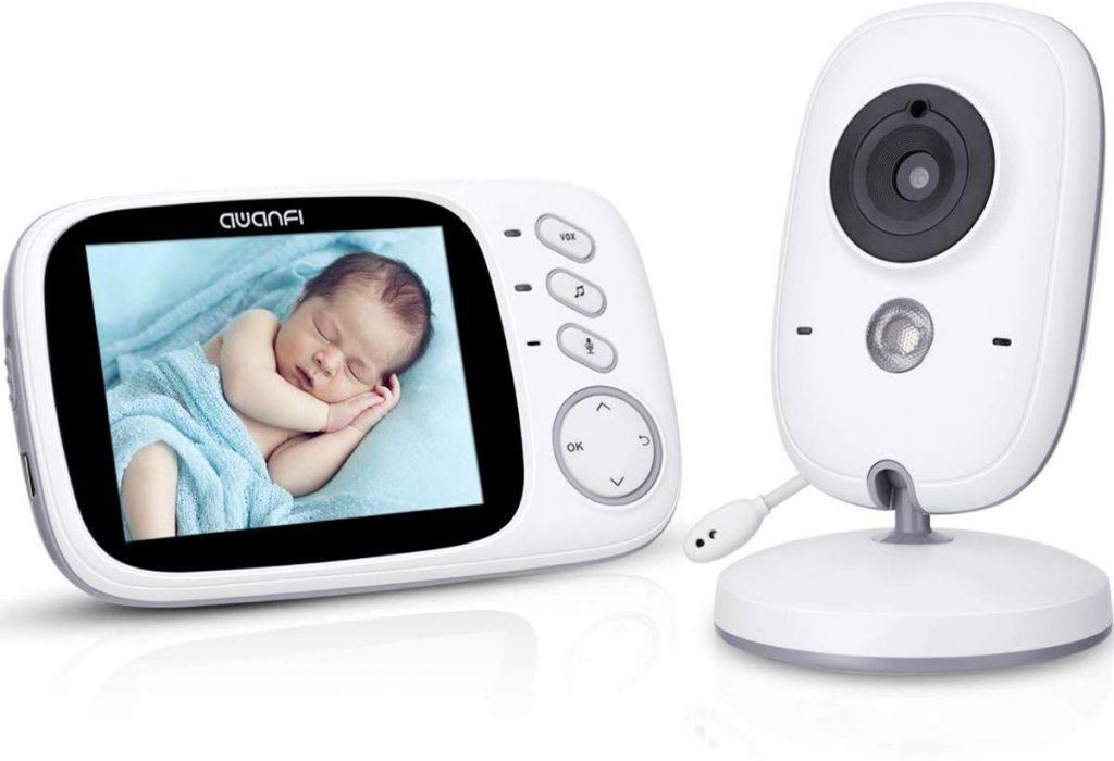 Le babyphone vidéo Awanfi dispose d'un capteur de température intégré.