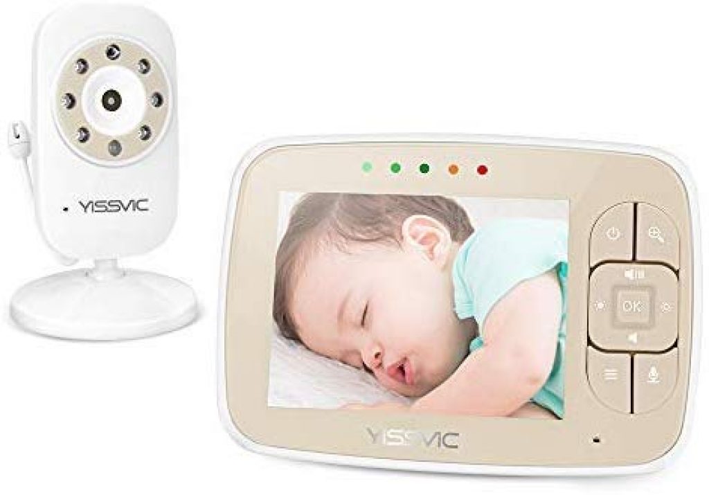 Le babyphone caméra Yissvic a un écran couleur LCD.