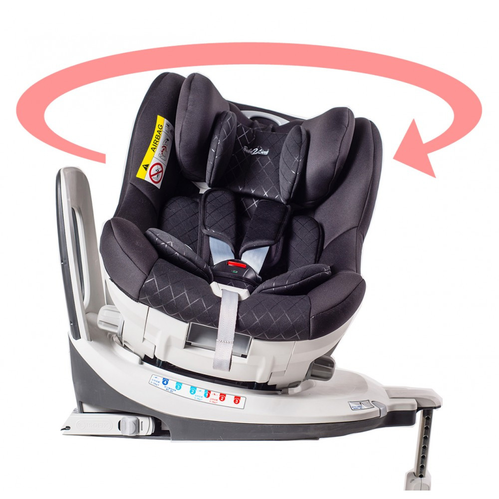 XOMAX 916 Siège Auto Isofix pivotant 360 degrés I inclinable I