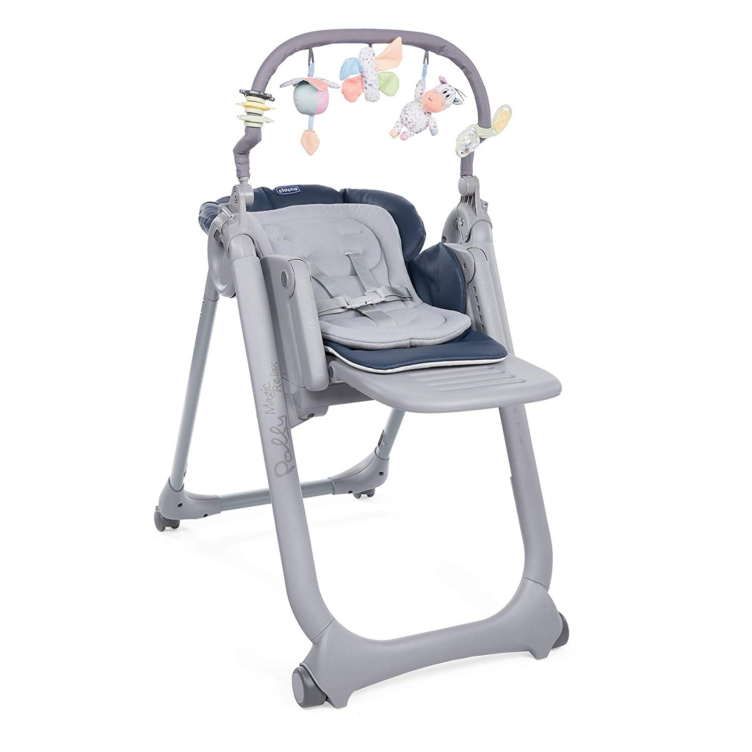 La chaise haute Chicco Polly Magic est une chaise haute 3 en 1.