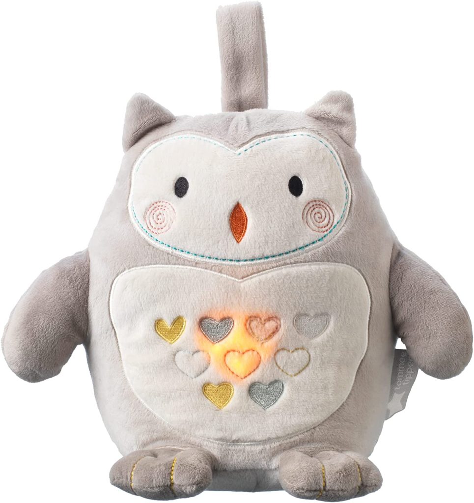 Veilleuse Bebe Capteur Activé par Cry Enfant Dodo Doux Eléphant Cadeau Bébé  Peluche Berceuse Bebe Bruit Blanc Sons Musique Lu-mières Jouet Enfant