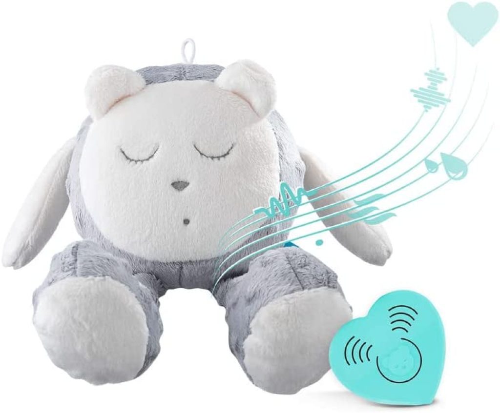 Loutre Veilleuse Peluche BéBé, Ma Loutre Bonne Nuit Loutre Qui Respire  Musicale Apaisante, Peluche Loutre Cadeau Naissance (Rose)