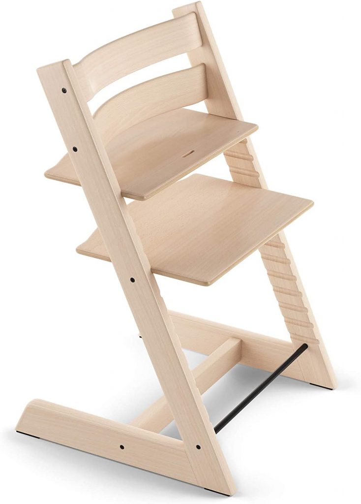 La chaise Tripp Trapp fait 78 cm de haut.