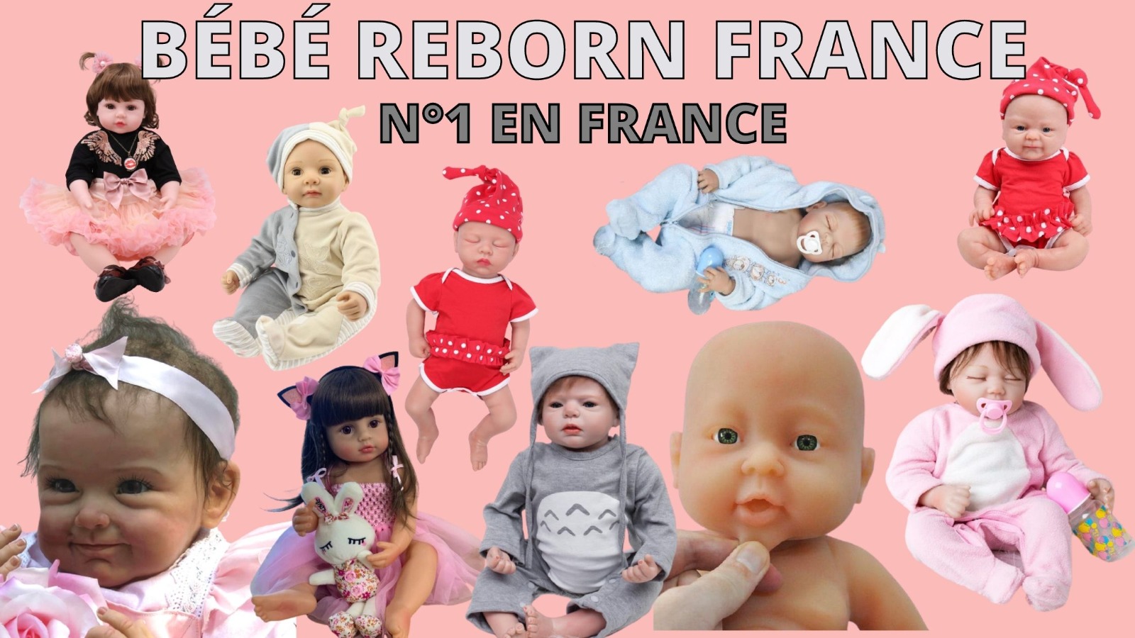 La boutique Bébé Reborn France propose un large choix de poupées.