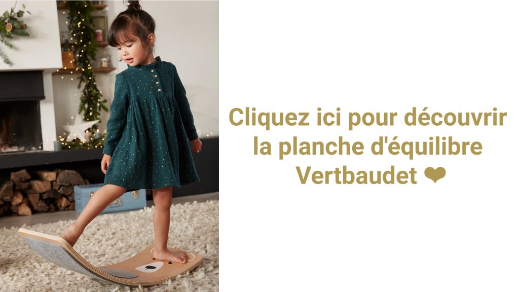 MAMOI® Planche equilibre pour enfant, Balance board, Planches d'équilibre,  Jeu équilibre de proprioception en bois, Jeux motricité montessori 1 an 2/3