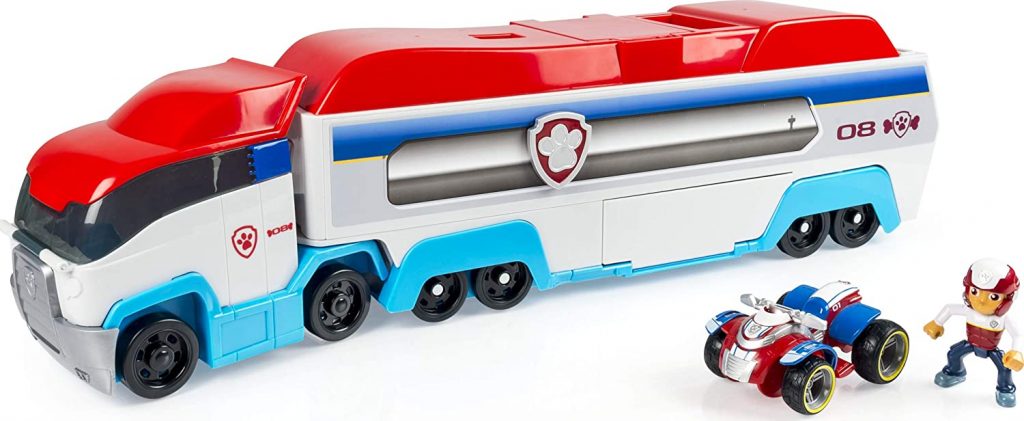 Ce camion Pat Patrouilleur est livré avec Ryder et son véhicule.