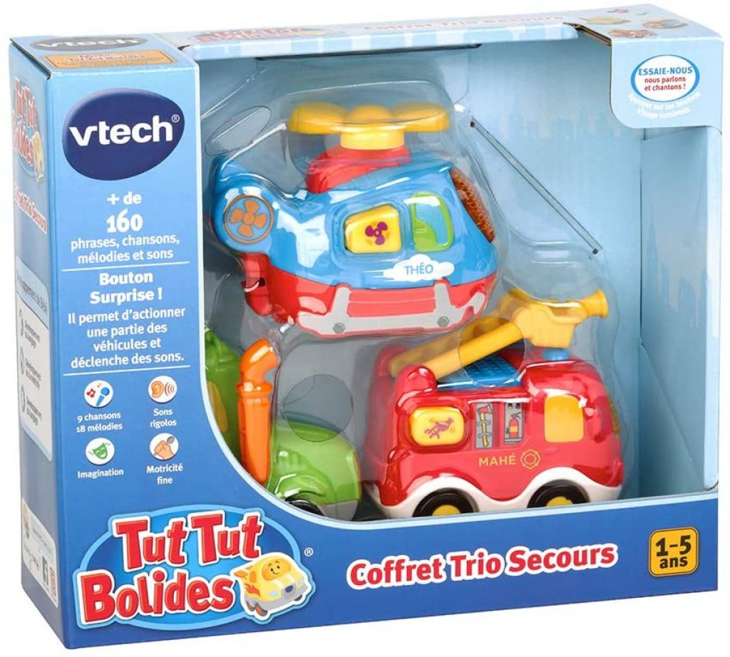 Tut Tut Bolides - Coffret trio City Berline + Depanneuse+Ambulance