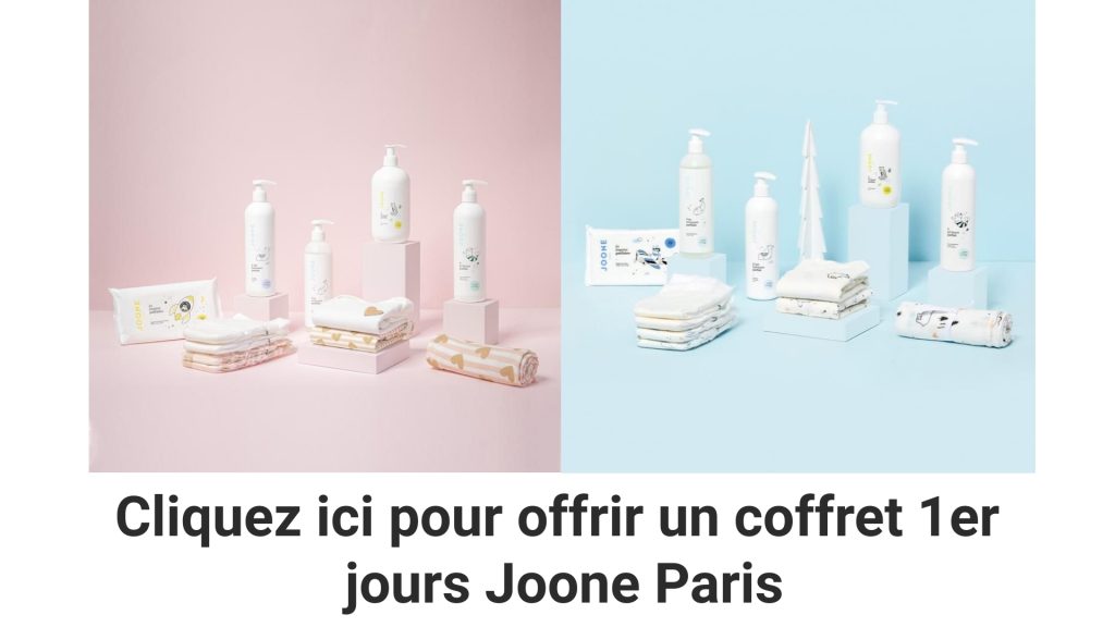 Le coffret premiers jours Joone Paris est proposé en deux tailles.