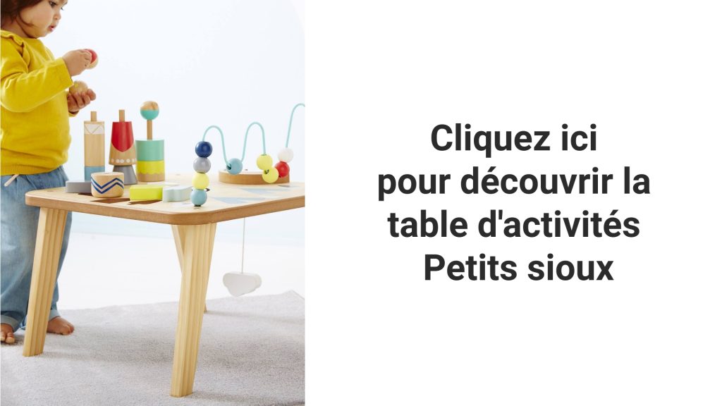 Table D Activites Pour Bebe Nos Coups De Coeur Blog Bebe