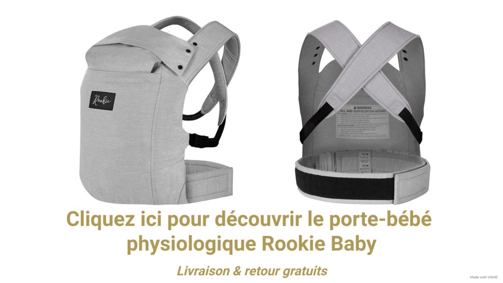 Découvrez le porte-bébé Rookie Baby Premium.
