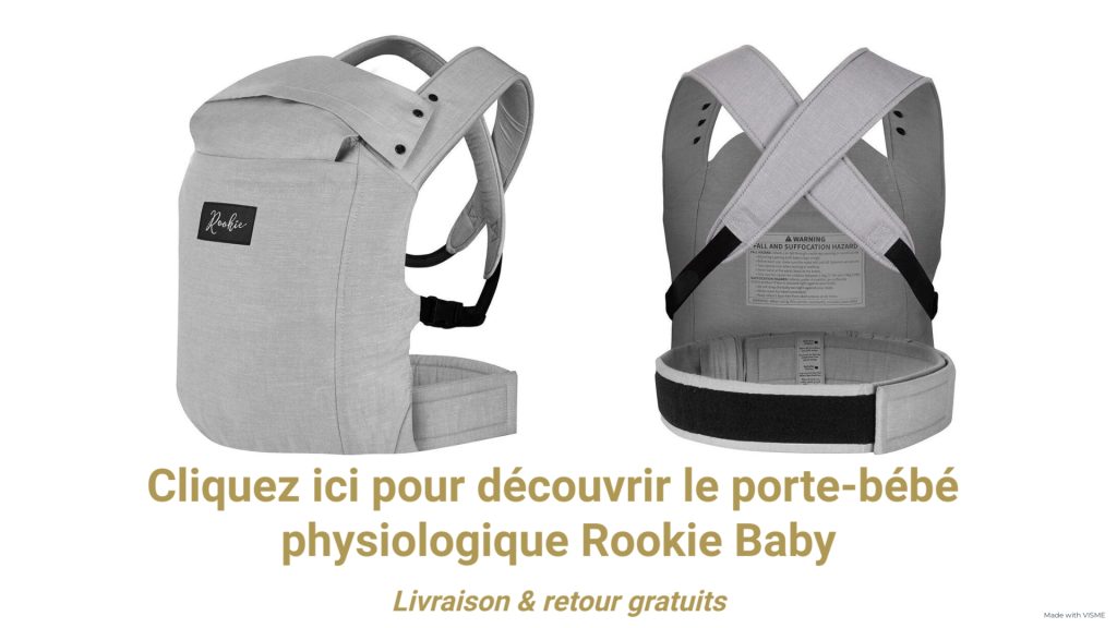 Porte-bébé Rookie Premium - Gris Clair