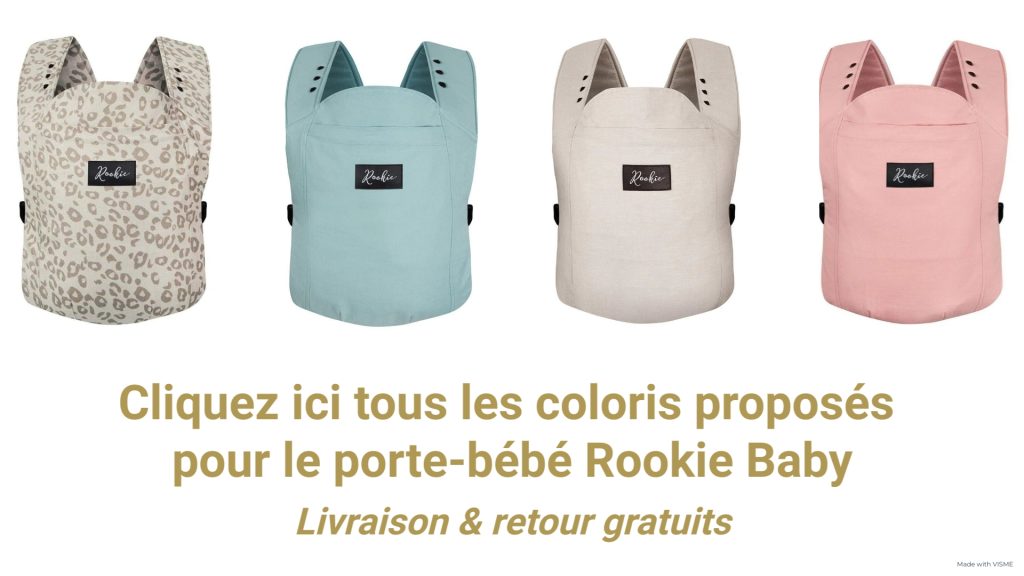 Porte-bébé Rookie Premium - Gris Clair