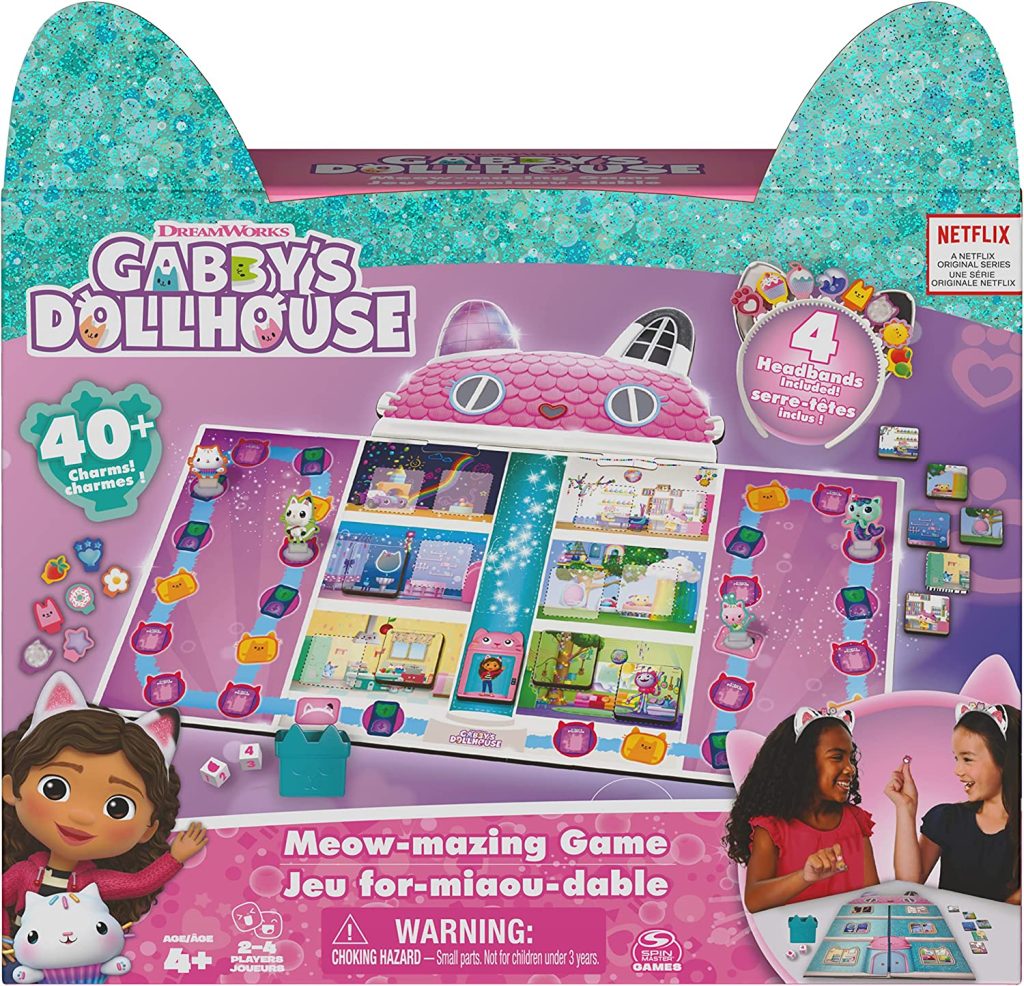 Gabby et la Maison Magique Gabby's Dollhouse - Bateau De Croisière Gabby -  2 Figurines Gabby Chat 16 Accessoires ,Effets Lumineux - Dessin Animé Gabby  Et La Maison Magique - Jouet Enfant