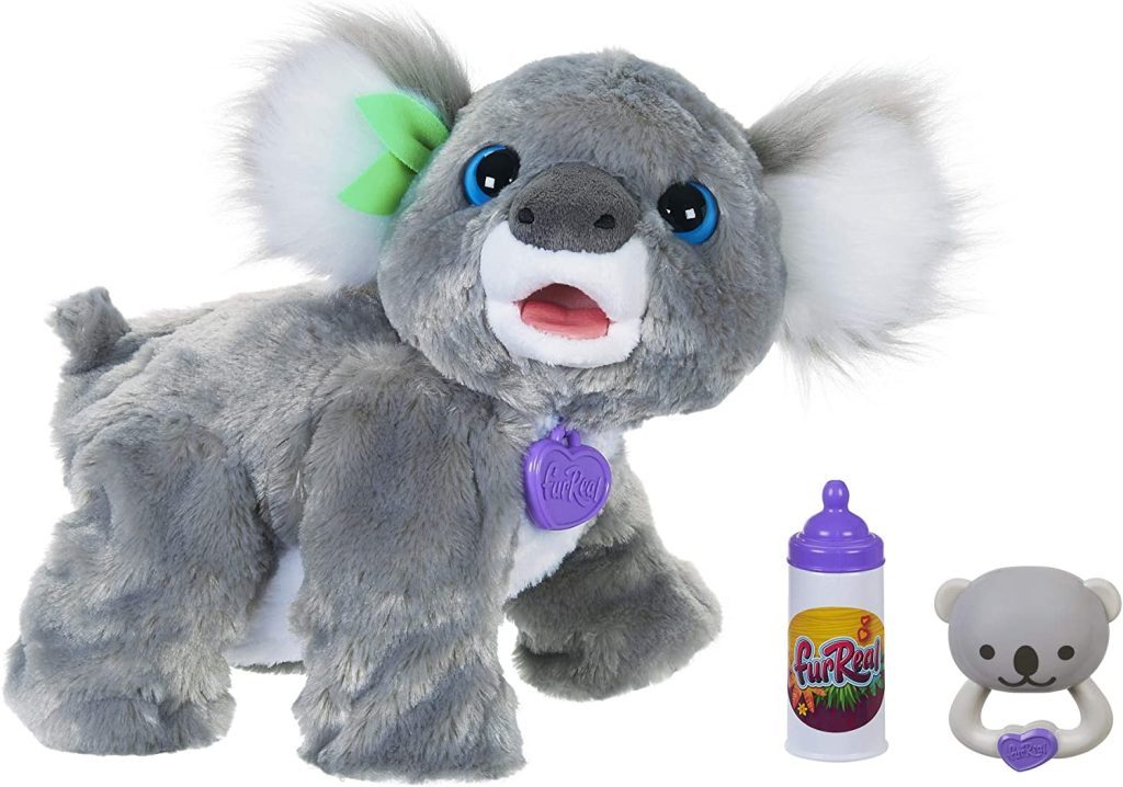 Cette peluche interactive Furreal Friends représente un koala.