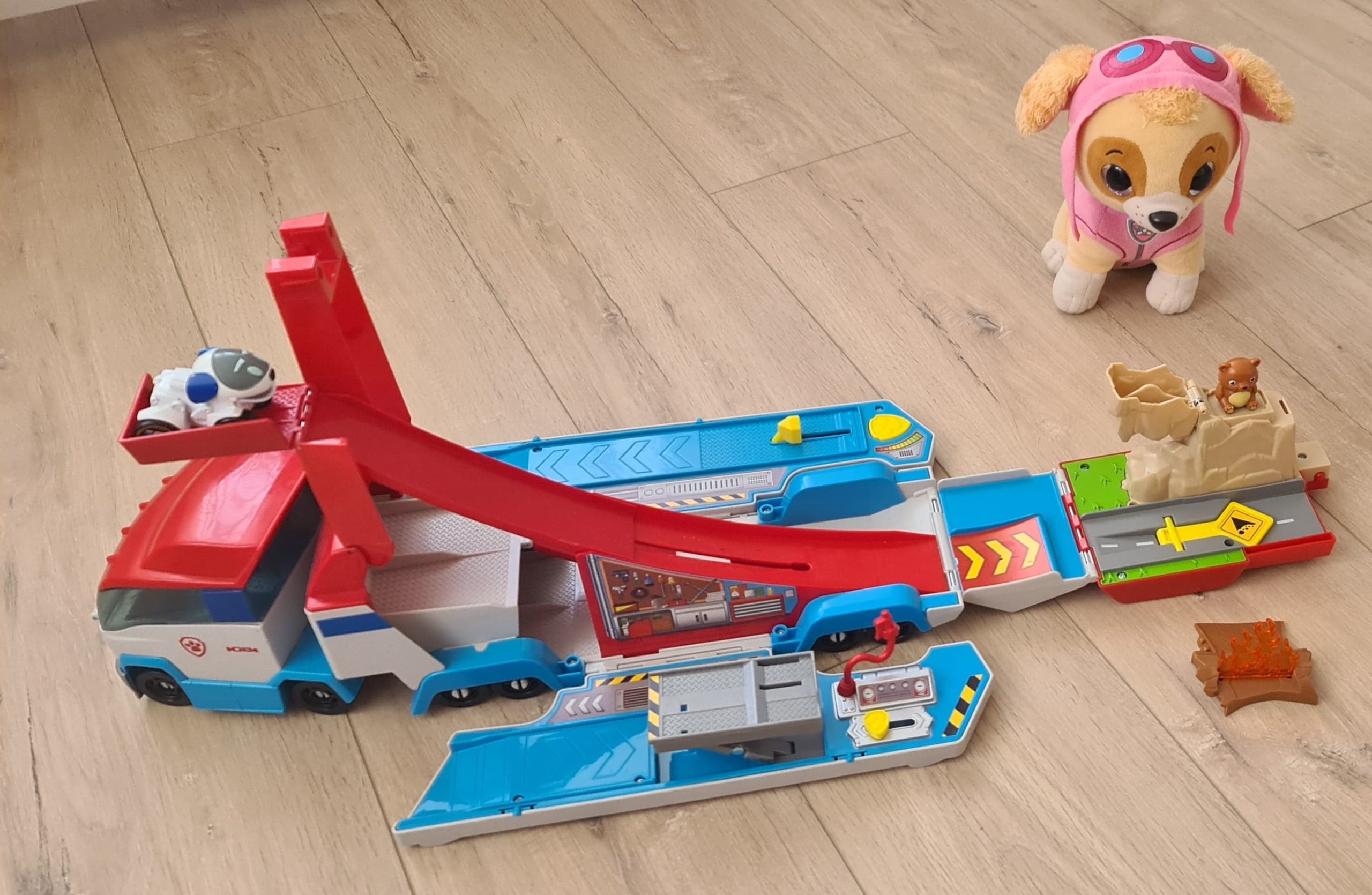 PAW Patrol LA PAT' PATROUILLE – CAMION PAT' PATROUILLEUR 2 EN 1 TRUE METAL–  Jouet Camion Pat