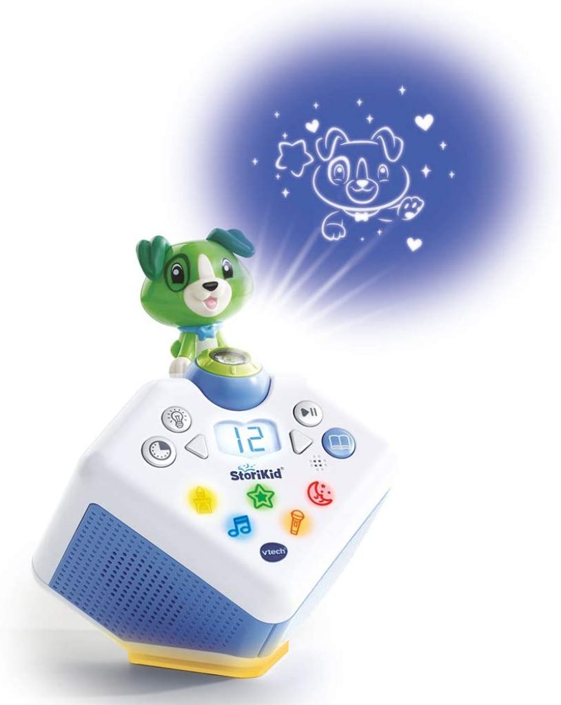 La boîte à histoires Vtech Storikid a un projecteur.