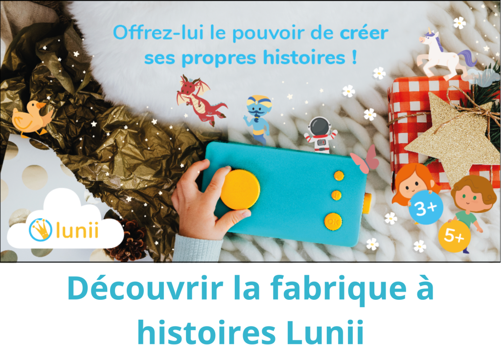 Accessoire conteuse d'histoire Lunii Coffret livre audio FLAM Les