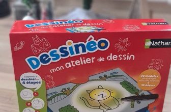 Le Dessineo de la marque Nathan est un jouet qui permet d'apprendre le dessin aux enfants de 3 ans et plus.