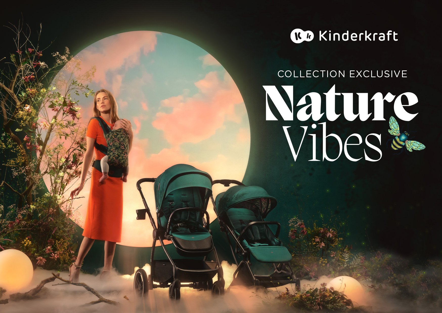 Nature Vibes est une nouvelle collection de la marque Kinderkraft.