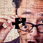 Le puzzle photo personnalisé peut être le portrait de quelqu'un.