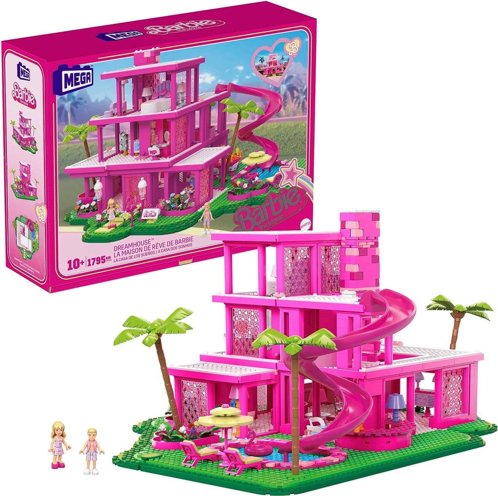 Mega propose cette maison du film Barbie à construire.