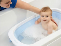 Baignoire bébé pliable : les meilleurs modèles