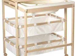 Table à langer avec baignoire : un réel gain de place